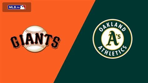 Oakland athletics vs san francisco giants match player stats - Apr 4, 2022 · N/A. N/A. Athletics. 0-0. N/A. N/A. See betting odds, player props, and live scores for the San Francisco Giants vs Oakland Athletics MLB game on April 4, 2022. 